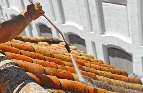 Nettoyage de toitures - Aubergenville